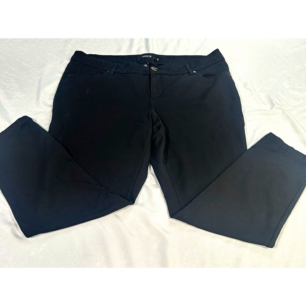 Torrid Plus Size 18R Black Ponte Stretch Skinny Pants Pull-On Jegging
